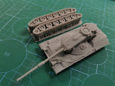 3d Printed 1/35/72 American Concept 1B Heavy Tank Kit